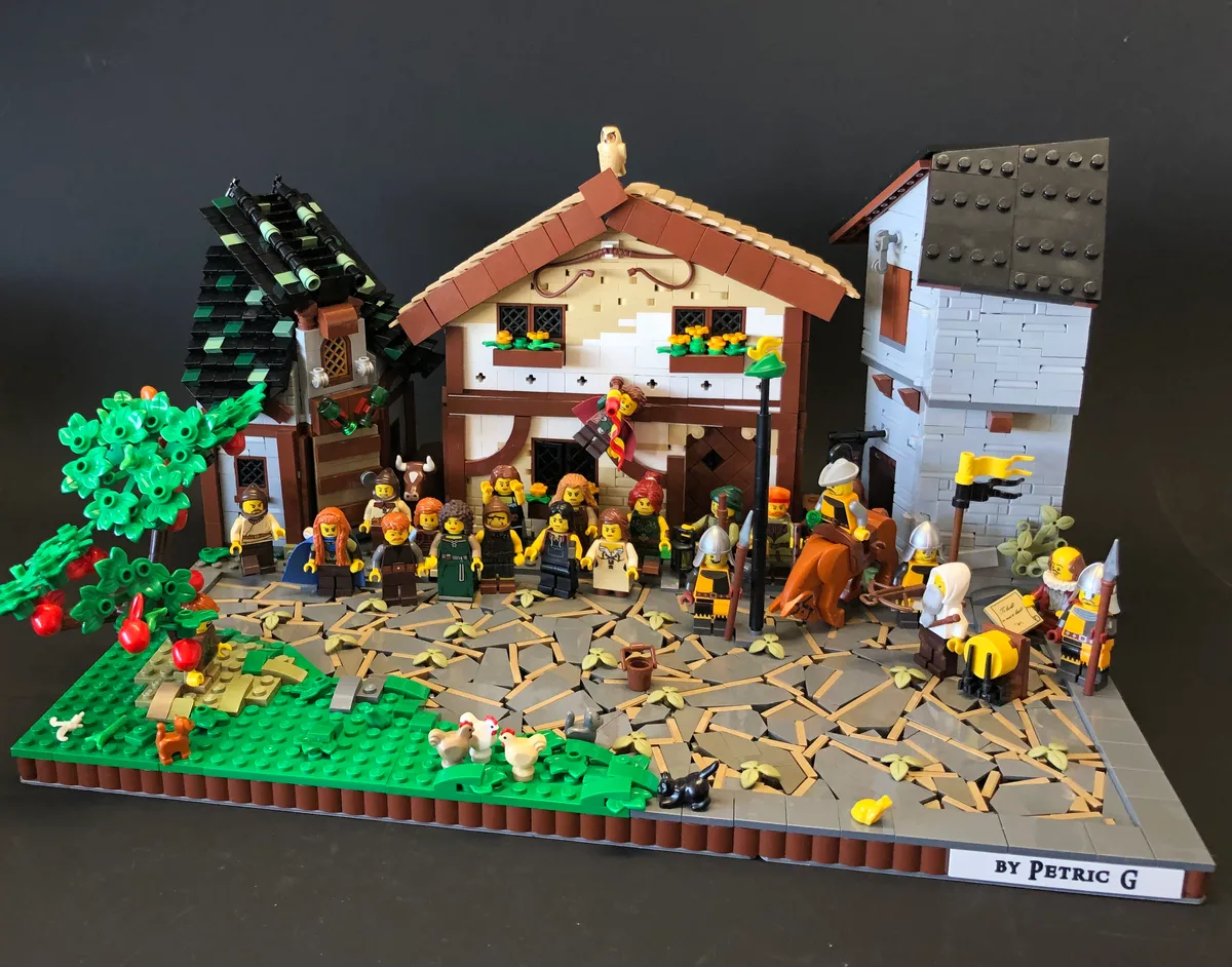 Verschiedene Lego-Modelle von diversen Ausstellungen.